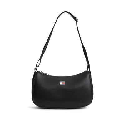 Abbildung von Tommy Jeans Daily Elevated Shoulder Handtasche, Damen, Größe: One Size, Black