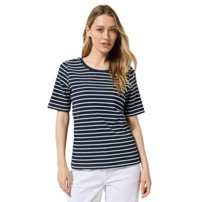 Abbildung von Cecil Damen B322913 T Shirt, Universal Blue, S