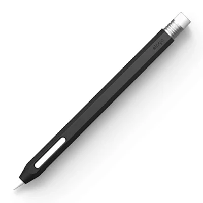 Abbildung von elago klassisches Federmäppchen, kompatibel mit Apple Pencil 2nd Generation, Design, magnetischem Laden und Doppelhahn (lesen Sie die erforderliche Installationsanweisungen)