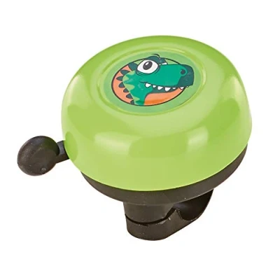 Abbildung von Prophete Kinderrad Klingel, Jugend Glocke, grün mit Dino Motiv, für Mädchen und Jungen