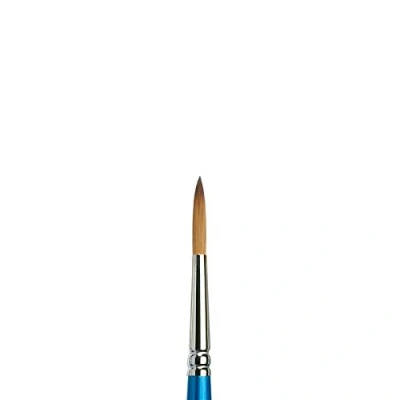 Abbildung von Winsor &amp; Newton 5301007 Cotman Aquarell Synthetikhaar Pinsel Serie 111 Rundpinsel, kurzer Stiel mit exzellenter Sprungkraft, Farbtragekraft und Punktgenauigkeit Nr. 7 4,1 mm