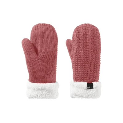 Abbildung von Jack Wolfskin Highloft W Fäustling, Damen, Größe: Small, Red coral