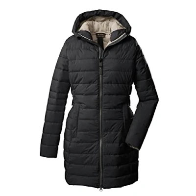 Abbildung von G.I.G.A. DX Damen Gw 34 Wmn Qltd Prk Casual Funktionsparka in Daunenoptik mit Kapuze, Schwarz, 44 EU