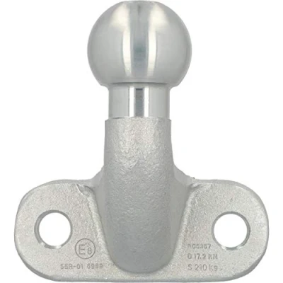 Abbildung von UNITEC Kupplungskugel 50 mm für Anhängerkupplung, alternativ als AHK Fahrradträger die Wand, bis 3,5 t,