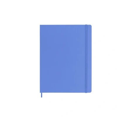 Abbildung von Moleskine Notizbuch XL Liniert Fester Einband Hortensienblau
