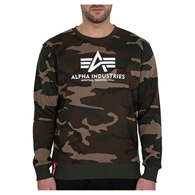 Abbildung von Alpha Industries Basic Sweater Camo Sweatshirt für Herren Wdl 65