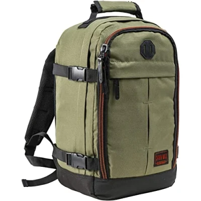Abbildung von Cabin Max Metz 40x20x25 20L Handgepäck Rucksack, Tasche, Ryanair 40x20x25, Rucksack Flugzeug, Travel Backpack Reiserucksack Recyceltes Polyester, Seitliche Kompression