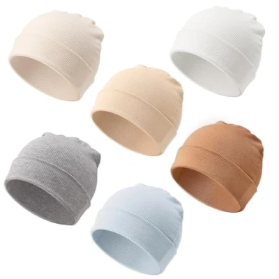 Abbildung von DRESHOW Neugeborenes Baby Mütze Hut Beanie Bekleidung Unisex Infant Kindergarten Jungen Mädchen 3 24 Monate