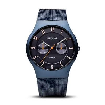 Abbildung von BERING Herren Uhr Quarz Movement Titanium Collection mit Titan und Saphirglas 11939 393