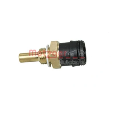 Abbildung von METZGER 0905053 Kühlmitteltemperatursensor schwarz mit Dichtung MERCEDES BENZ: W124 Saloon, S Class E T modell