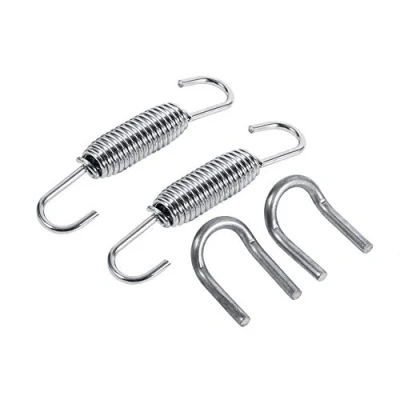 Abbildung von Auspuff Federn,Auspuff Feder,Motorrad Auspuffrohr Drehfeder,2 Stücke 65Mm Edelstahl Drehbare Montage Federn Motorrad Verbindungsrohr Mit Fedea Für Roller