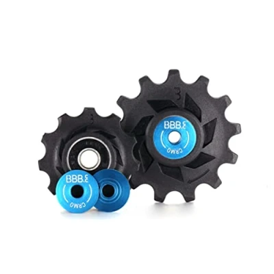 Abbildung von BBB Cycling Schaltrollen Derailleur Pulley 11 T und 13 Rear Fach Jockey Räder Roller Shimano Kompatibel für Rennrad Urban MTB Bicycle RollerBoys 11T BDP 08