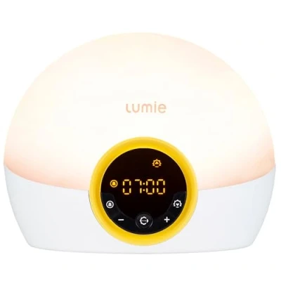 Abbildung von Lumie Bodyclock Rise 100 Weckwecker mit Sonnenaufgang und Sonnenuntergang, Weiß