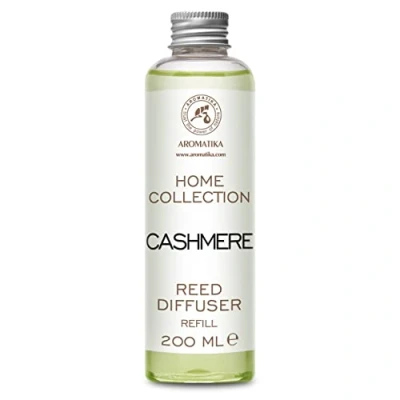 Abbildung von Raumduft Diffuser Nachfüller Kaschmir 200ml für Duftdiffusor Reed Refill Raumbeduftung Zimmerduft Nachfüllen Raumluft
