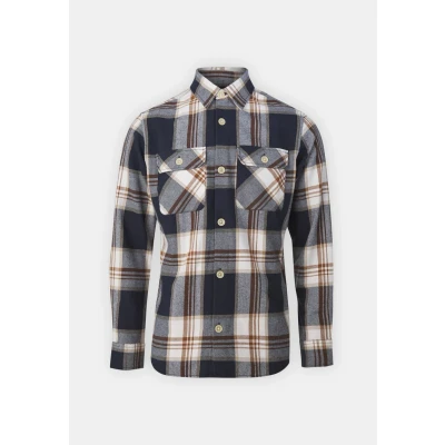 Abbildung von Jack &amp; Jones Jjedarren Overshirt Hemd, Herren, Größe: XS, Navy blazer