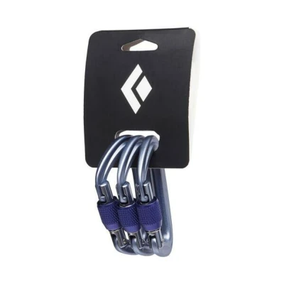 Abbildung von Black Diamond Liteforge Screwgate 3 Pack Karabiner