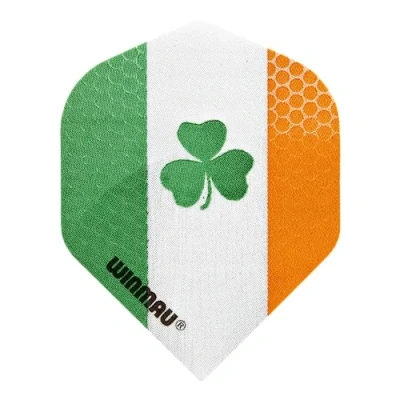 Abbildung von WINMAU Mega Standard Irland Dart Flüge 1 Set pro Packung (insgesamt 3 Flüge)