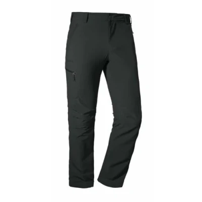 Abbildung von Schöffel Herren Pants Folkstone komfortable und leichte Wanderhose mit Stretch Material, robuste Outdoor Hose sportlichem Schnitt, Asphalt, 62