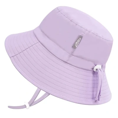 Abbildung von Jan &amp; Jul Sonnenschutz Kleinkind Badehut für Mädchen mit Riemen (M: 6 24 Monate, Lavendel)