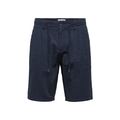 Abbildung von Only &amp; Sons Onsleo LIFE Seersucker NOOS Shorts, Herren, Größe: Small, Dunkelblau
