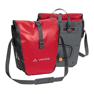 Abbildung von VAUDE Aqua Front Fahrradtasche 2 Vorderradtaschen (2x14L) wasserdicht Made in Germany