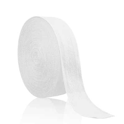 Abbildung von Baumwoll Schrägband Weiß/Schwarz/Natur Weiß/Rot/Lila 50mm 50m Einfassband Baumwolle Nahtband Natur Baumwollschrägband mit Fischgrätenstich für Wimpelkette Schneidern Schürze Craft Nähen