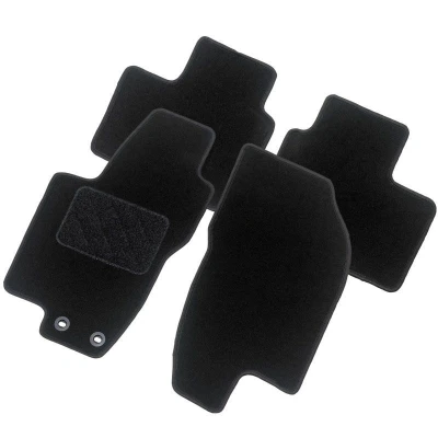 Abbildung von AutoStyle TM RE534 Fußmattensatz Textil vorne und hinten 4 schwarz