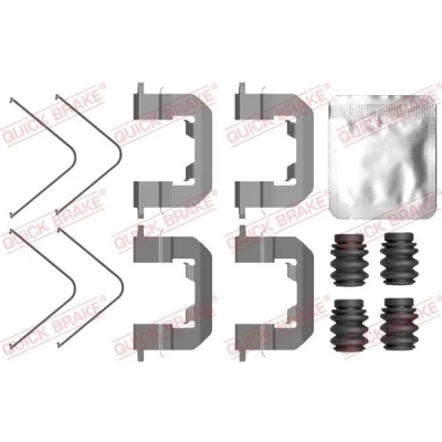 Abbildung von QUICK BRAKE 109 0123 Zubehörsatz, Scheibenbremsbelag KIA: CARENS 4