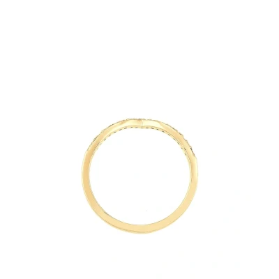 Abbildung von Elli Vshape Basic Ring goldcolored, Damen, Größe: 54, Gold colored