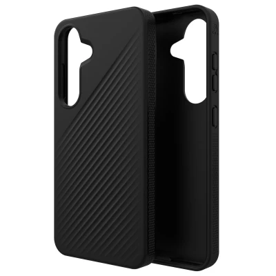 Abbildung von ZAGG Luxe Graphen Back Cover Schwarz Samsung Galaxy S25