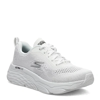 Abbildung von Skechers Max Cushioning Elite Mesh Lace Up White 8.5 B (M)