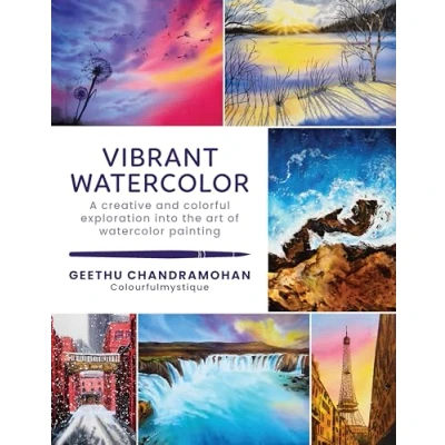 Abbildung von Vibrant Watercolor: A creative and colorful exploration into the art of watercolor painting (2) (Paint with Me, Band 2)