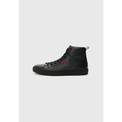 Abbildung von HUGO Morrie Sneaker high, Herren, Größe: 40, Triple black Schuhe