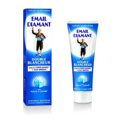 Abbildung von Email Diamant Zahnpasta mit doppelter Weißheit, sofortiger Glanz, frisches Minzaroma, 75 ml