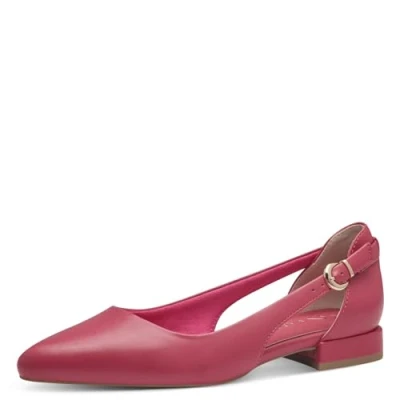 Abbildung von MARCO TOZZI Damen Ballerinas Spitz Vegan, Rosa (Pink), 39 EU