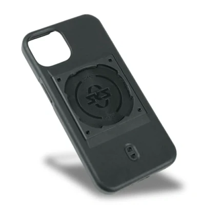 Abbildung von SKS GERMANY COMPIT Cover für iPhone 15 Handyhülle mit Befestigungsvorrichtung System (angenehme Haptik, stoßabsorbierend, Befestigungsvorrichtung, aus abriebfestem Kunststoff)