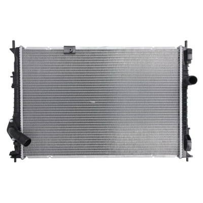 Abbildung von NRF 58455 Kühler, Motorkühlung Aluminium 628 428 32 Kühlrippen gelötet NISSAN: Qashqai / Qashqai+2 I