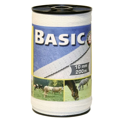 Abbildung von Ako Weidezaunband Basic Weiß 200m 20mm
