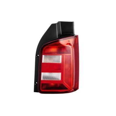 Abbildung von HELLA 2SK 012 338 041 Rückleuchte rechts P21/5W, W21W, W5W 12 mit Glühlampen Lampenträger VOLKSWAGEN: Transporter 6