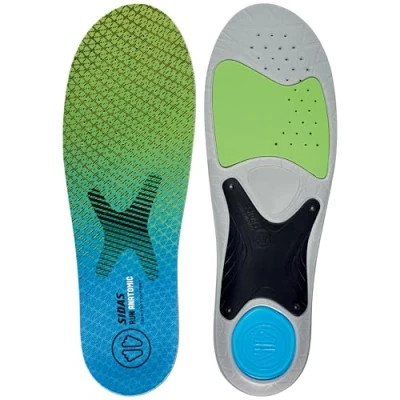 Abbildung von Sidas Unisex Run Anatomic Insoles, Green, M (39 41) EU