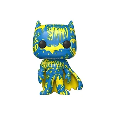 Abbildung von Funko POP! Art Series: DC Comics #02 Batman [Blue &amp; Yellow] Artist Series Exclusive with Hard Stack Protector