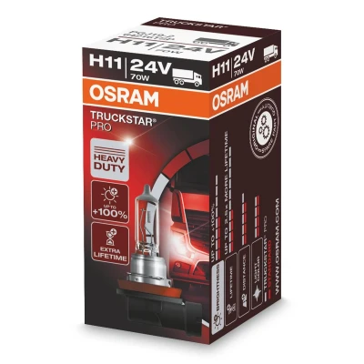 Abbildung von OSRAM 64216TSP Glühlampe, Fernscheinwerfer H11 24V 70W 3200K Halogen