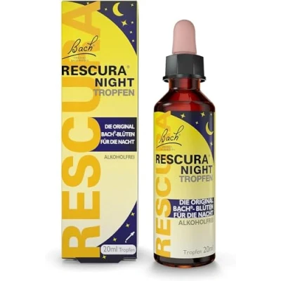 Abbildung von Bachblüten Original Rescura Night Tropfen alkoholfrei