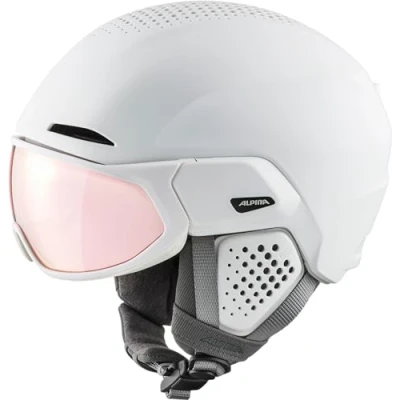 Abbildung von ALPINA Unisex Erwachsene, ORO QV MIPS Skihelm, white matt, 55 59 cm
