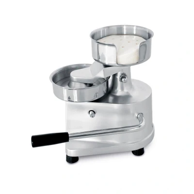 Abbildung von HENDI Burger Patty Maschine Ø 13 cm Patties manuell 33 x 25 30 Edelstahl / Aluminium, Gastro Burgerpresse kaufen