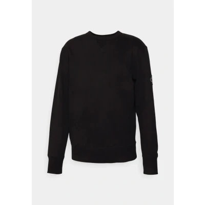 Abbildung von Calvin Klein Jeans Badge CREW NECK Sweatshirt, Herren, Größe: XXS, Black