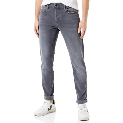 Abbildung von G STAR Herren 3301 Slim Fit Jeans Grau (Faded Blade 51001 C910 C778) 34W / 36L