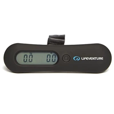 Abbildung von Lifeventure Gepäckwaage tragbare digitale Gewichtswaage für Reisekoffer Waage mit Tara Funktion Max Kapazität 50kg