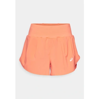 Abbildung von Asics ROAD Short kurze Sporthose, Damen, Größe: Large, Coral reef