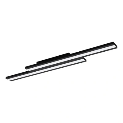 Abbildung von Eglo 900024 LED Deckenleuchte SALITERAS Z weiss schwarz L:116 B:16 H:5cm dimmbar 2700 6500K mit Connect Funktion